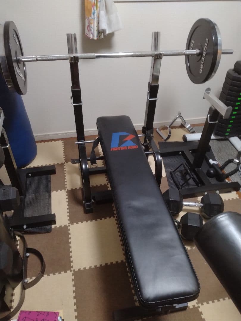 ■ハードベンチ&ベンチセーフティ（ベンチプレスセット）美品