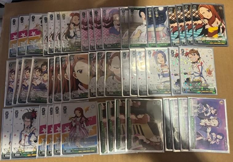 WS　アイドルマスター　アイマス　竜宮小町　デッキ　4ドラ4宝