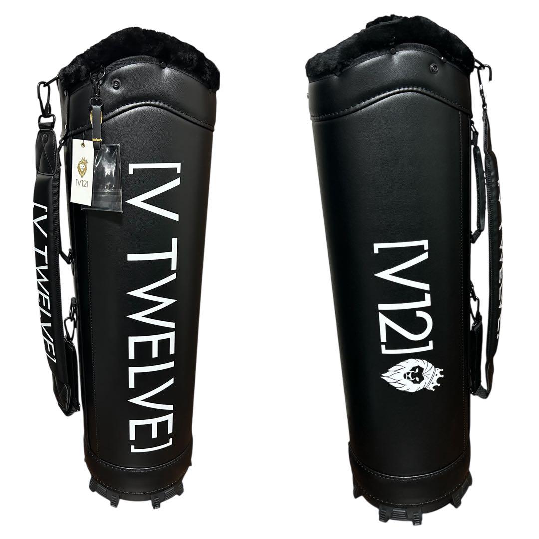 新品未使用！高級V12 ミッキーマウス着せ替えキャディバッグ8.5型ホワイト