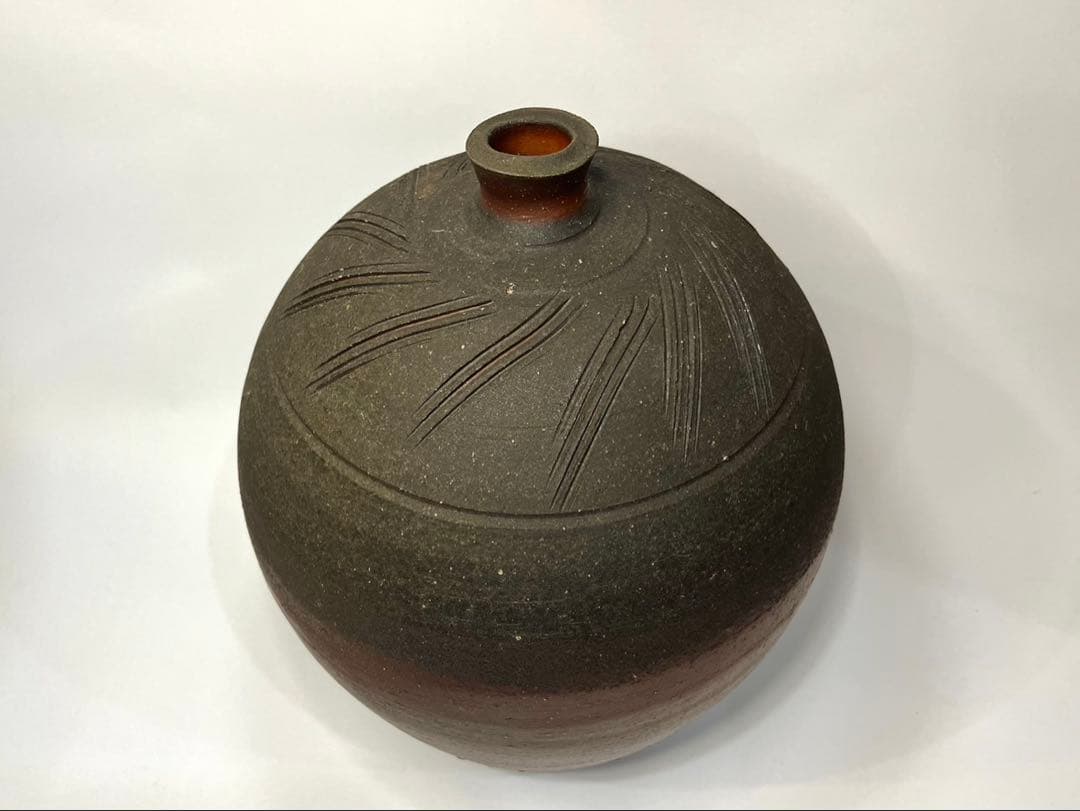 【人間国宝】藤原雄 備前 大壺 大作名品