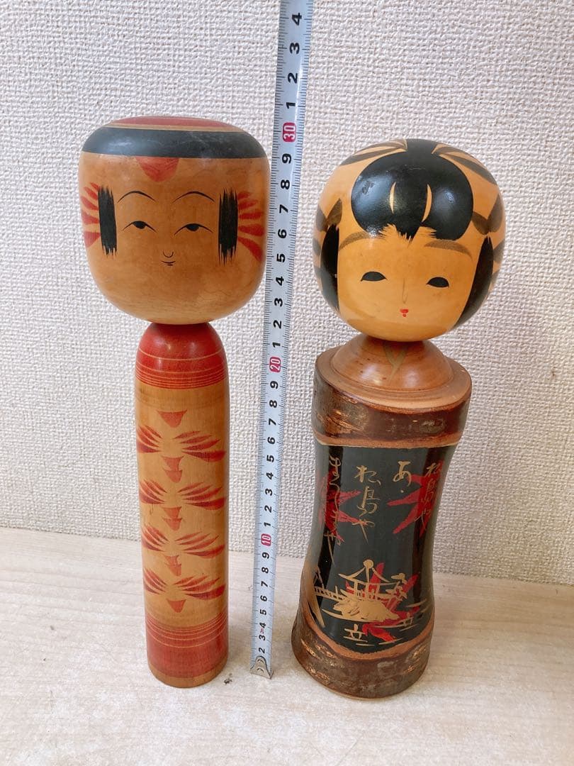 n*u様 こけし 28体 まとめ売り★昭和レトロ 郷土玩具 創作こけし 伝統こけ