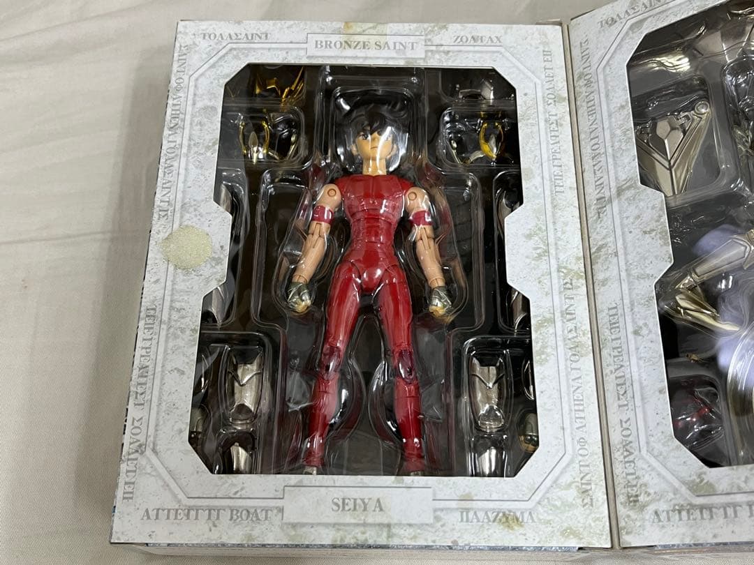 聖闘士聖衣神話　最終青銅聖衣　５体・ディスプレイスタンド　セット