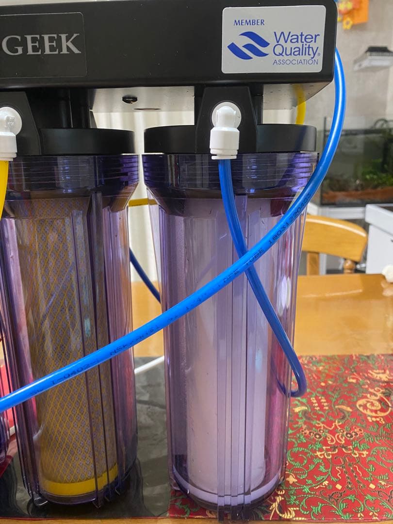 クロノスレイン アクアギーク RO浄水器 加圧ポンプ付き RO水