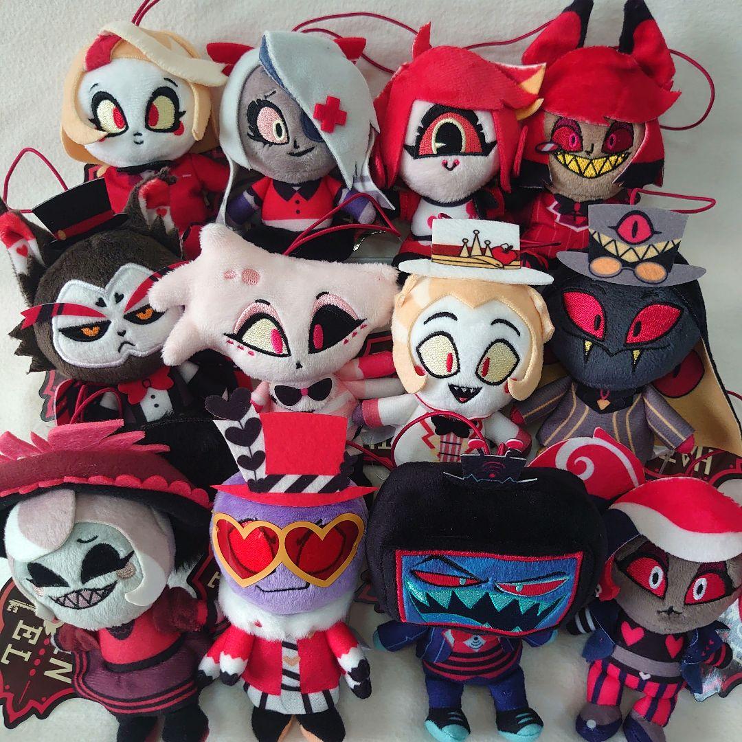 ハズビン・ホテルへようこそ　おすわりマスコット　全12種セット　ラウンドワン限定