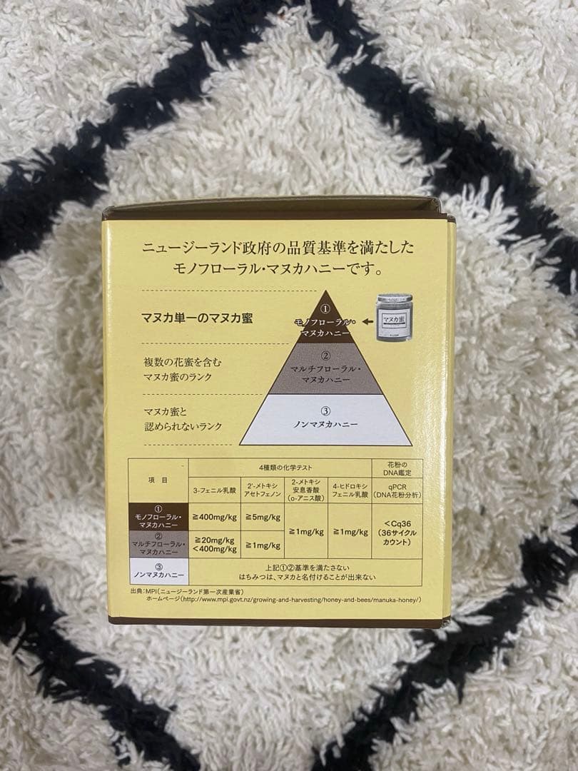 杉養蜂園 マヌカ蜂蜜 500g