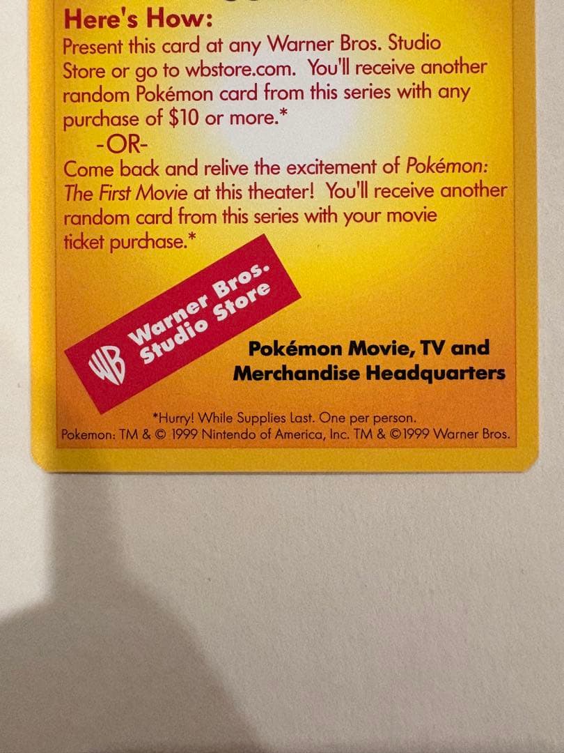 【詳細は説明欄に！】 ミュウ mew ポケモンカード 英語版プロモ2種