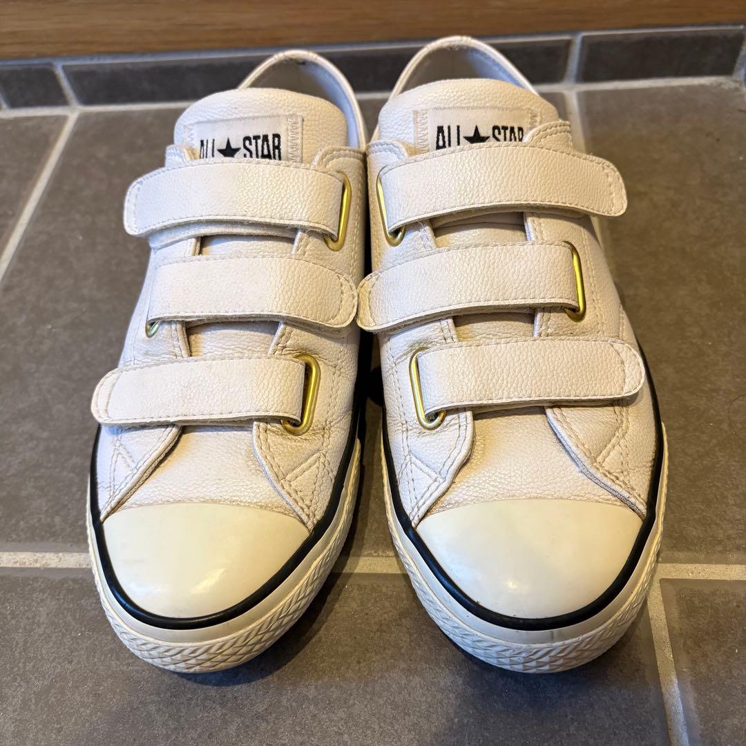 【美品】ALL STAR ホワイト ゴルフシューズ　送料無料
