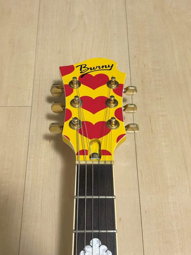 大幅値下げBurny MG-145／イエローハート／FERNANDES／hide