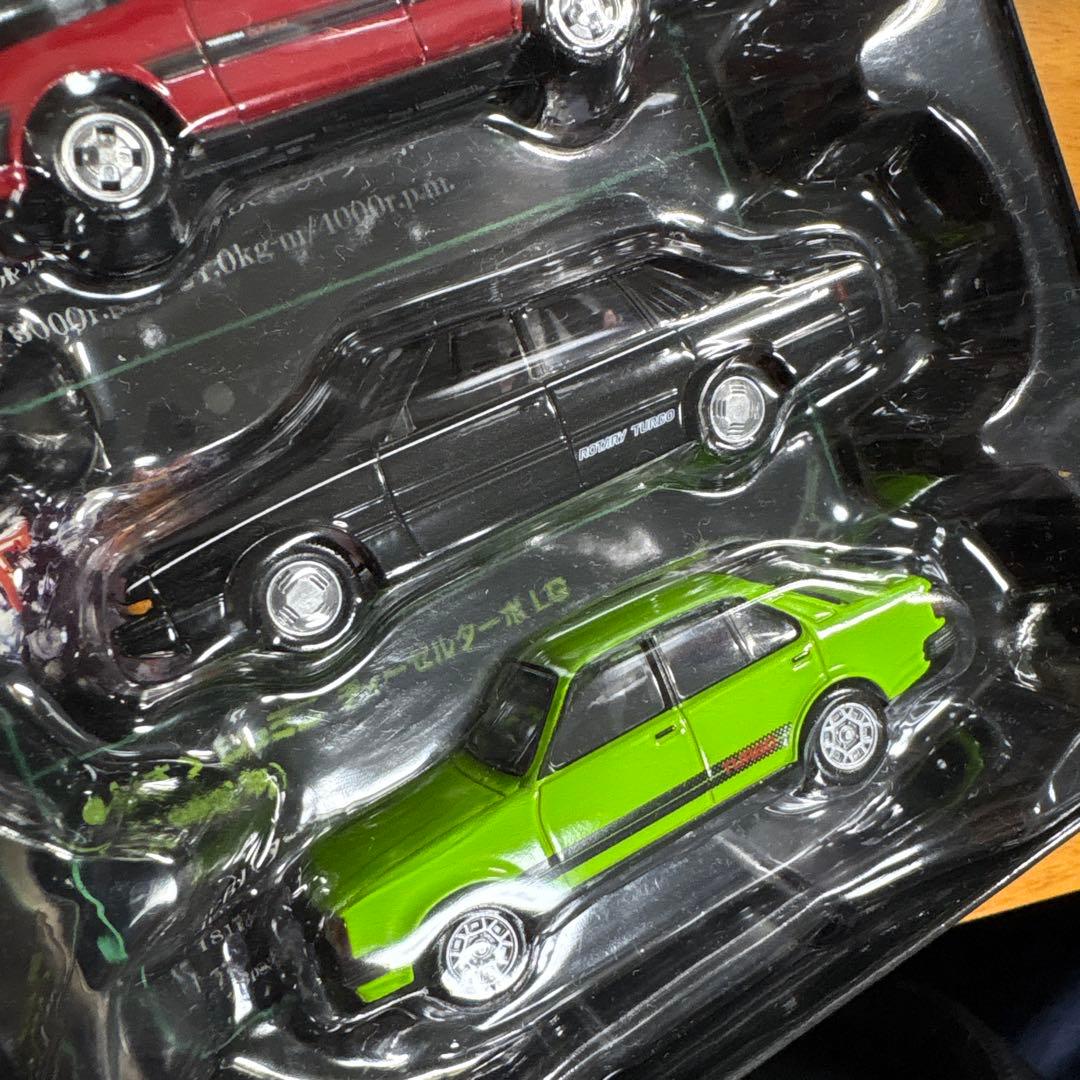 トミカリミテッドヴィンテージネオ　日本車の時代1 1980年代ターボ車4台セット