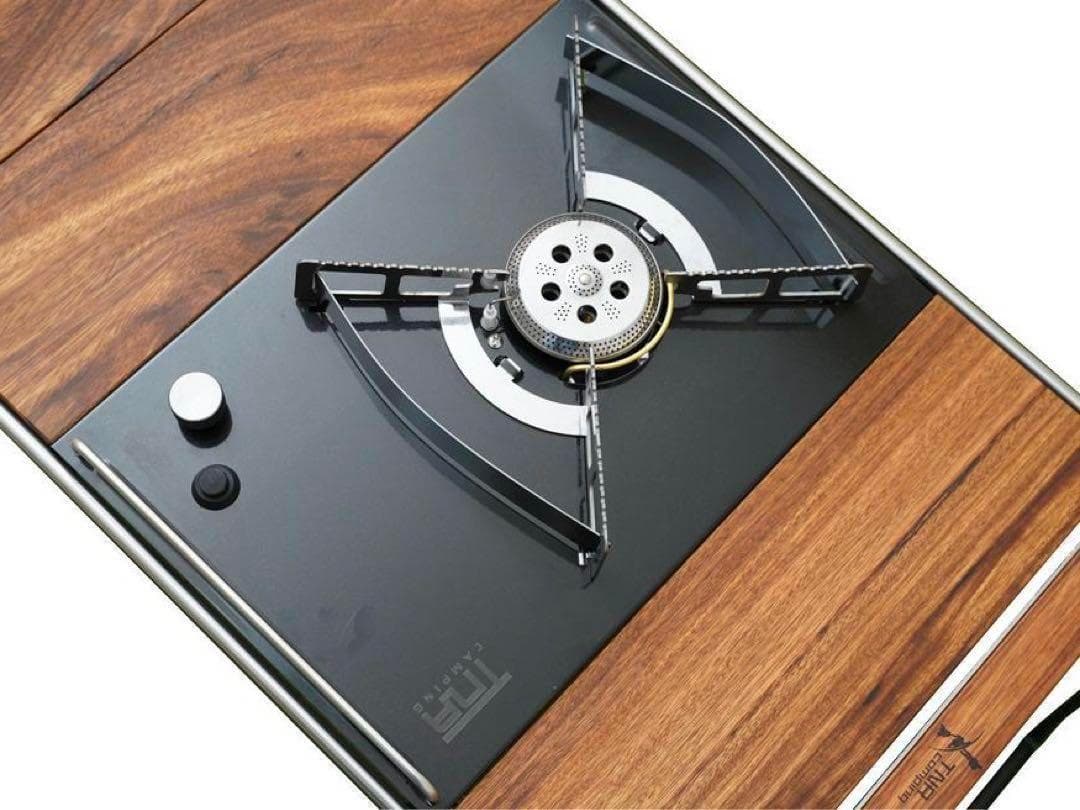 ラスト1点!! 新品 ガスコンロ アウトドア キャンプ用品 携帯用バッグ TNR