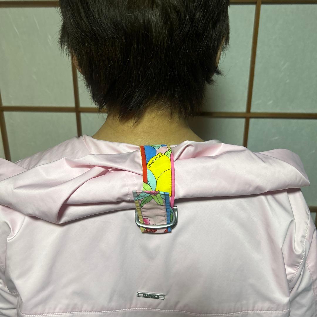 LEONARD SPORT/レオナール レインコート（薄ピンク）