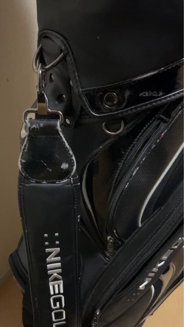 【ひーや】NIKE GOLF ブラック　キャディバッグ　ゴルフバッグ