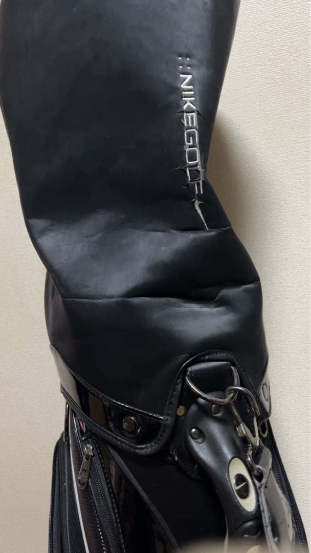 【ひーや】NIKE GOLF ブラック　キャディバッグ　ゴルフバッグ