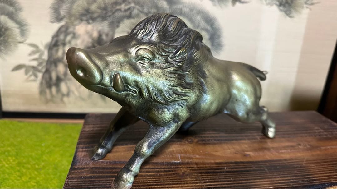 干支・亥(猪)の/高岡銅器の縁起物