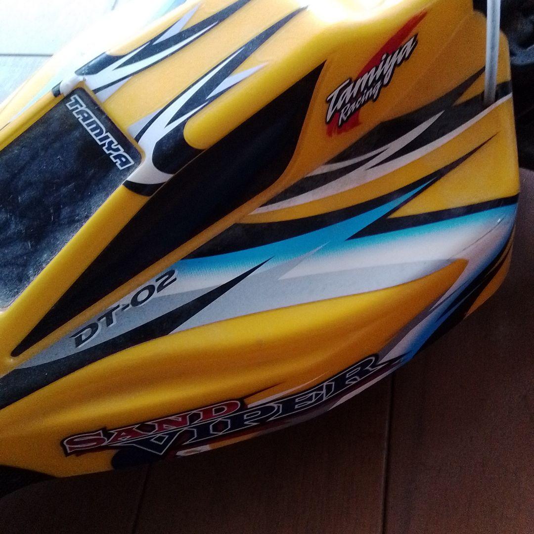 ジャンクTamiya ラジコンカー 2200mAh＋2個バッテリー付き