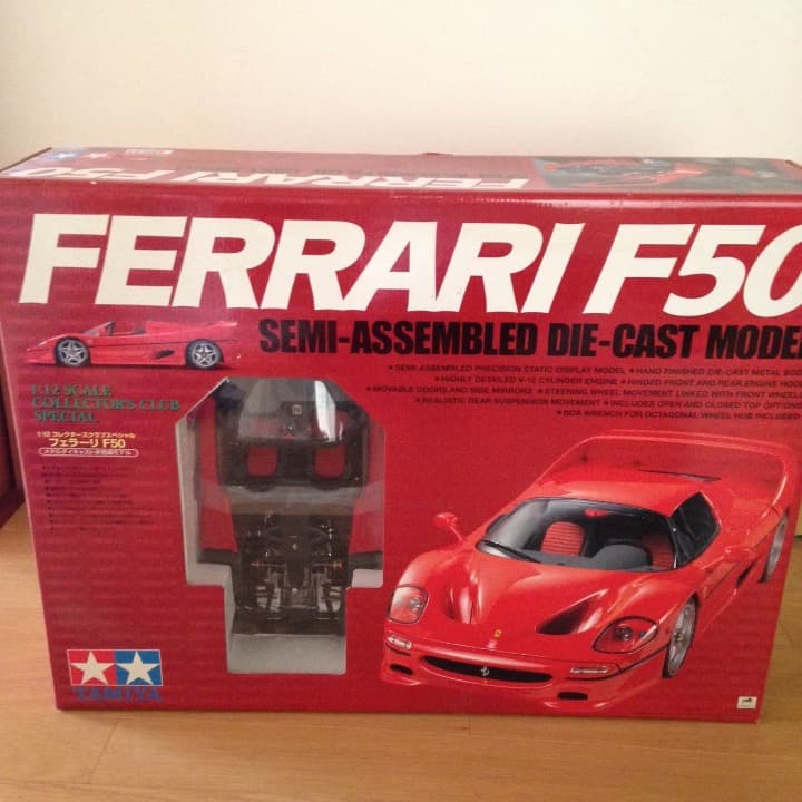 タミヤ　フェラーリF50　ダイキャスト　1/12