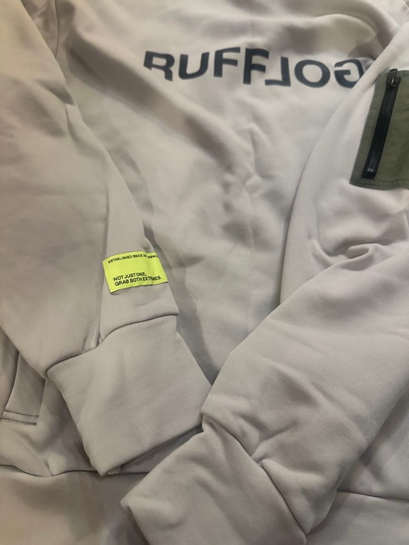 RUFFLOG◾︎ラフログ◾︎MOCK NECK SWEAT BEIGE◾︎S