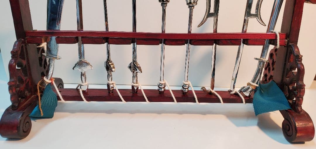 カンフー　武器　ミニチュア　セット