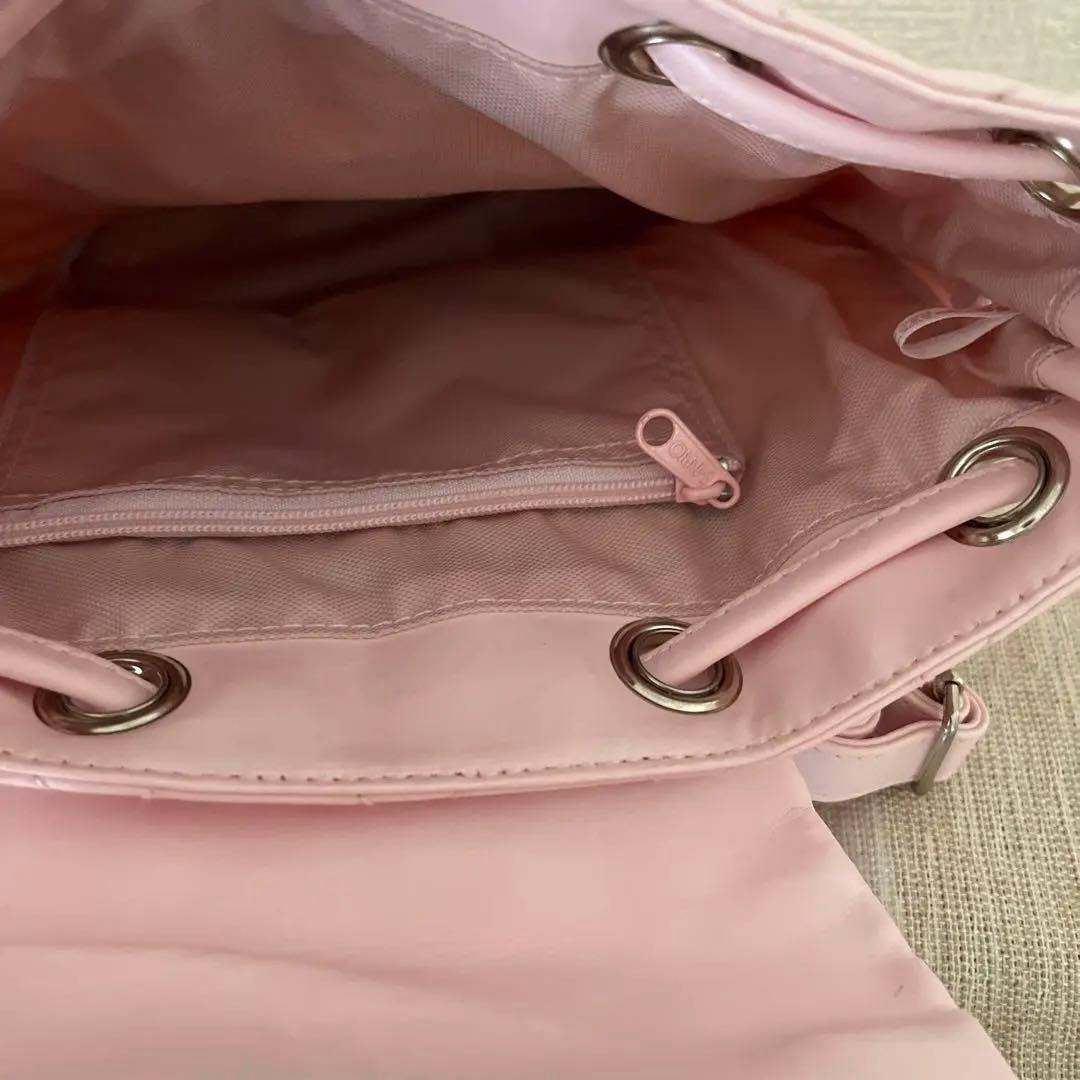 激レア!!レトロ ハローキティ キルティングバッグ ピンク リュック 顔