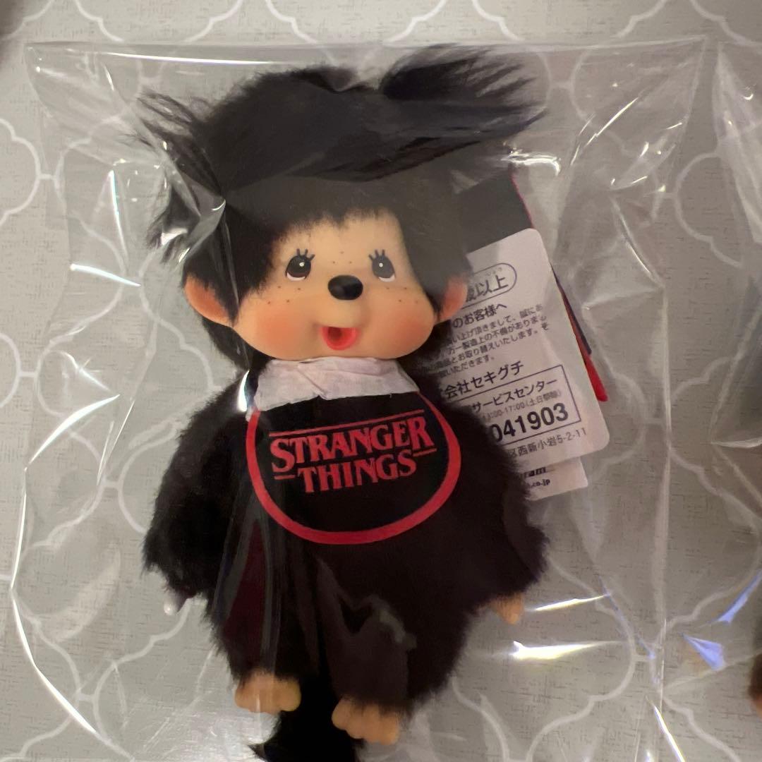 匿名配送★モンチッチ×ストレンジャーシングスキーチェーン４点セット♡