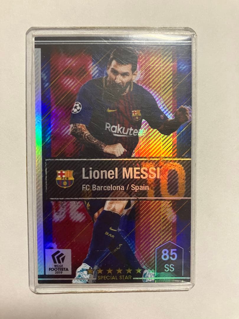 WCCF FOOTISTA メッシ　ロケテカード