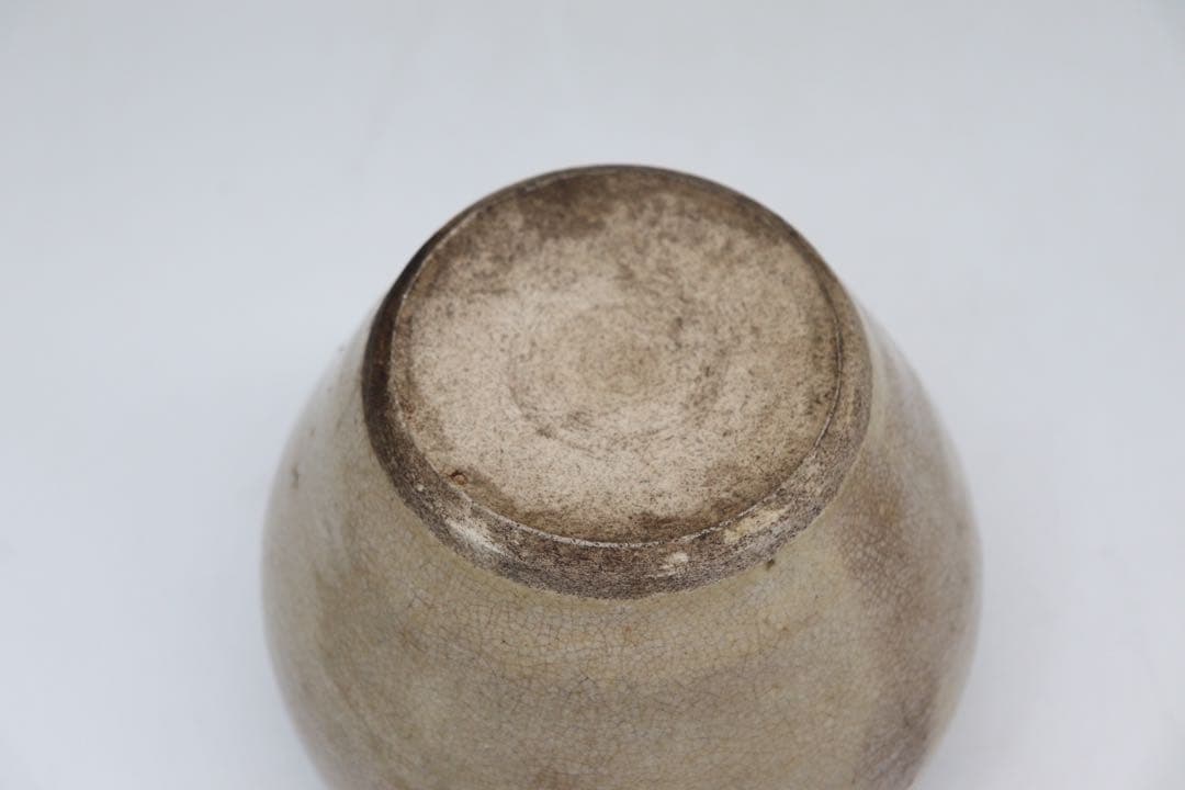 中国　清時代　哥釉壺　送料込み0807