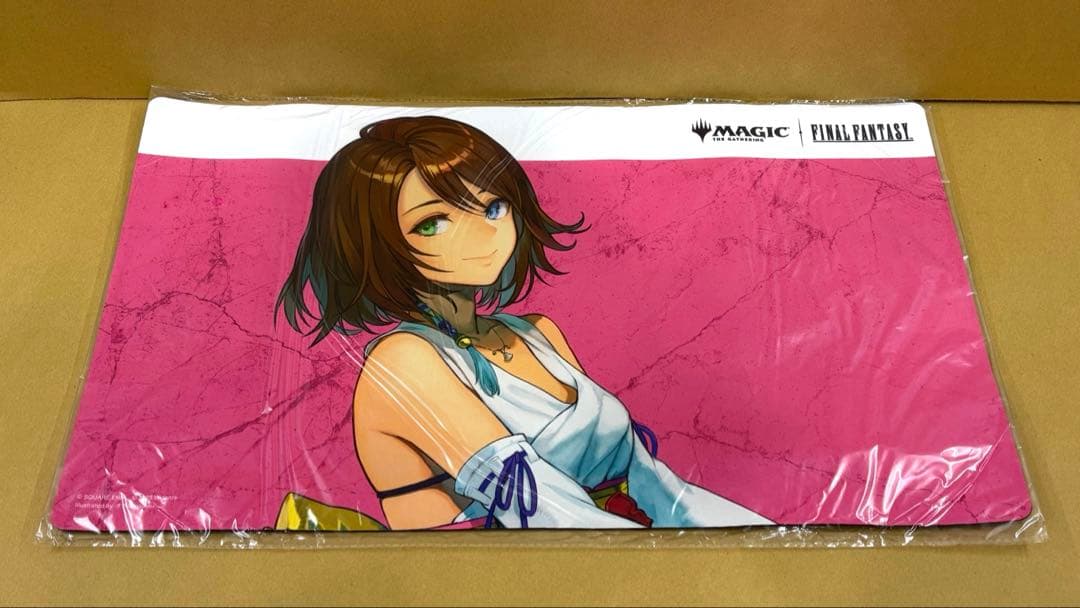 MTG×FF スピラの希望、ユウナ 限定プレイマット