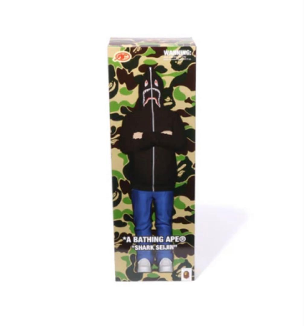 その他 A BATHING APE 2ND SHARK FIGURES (BLACK)