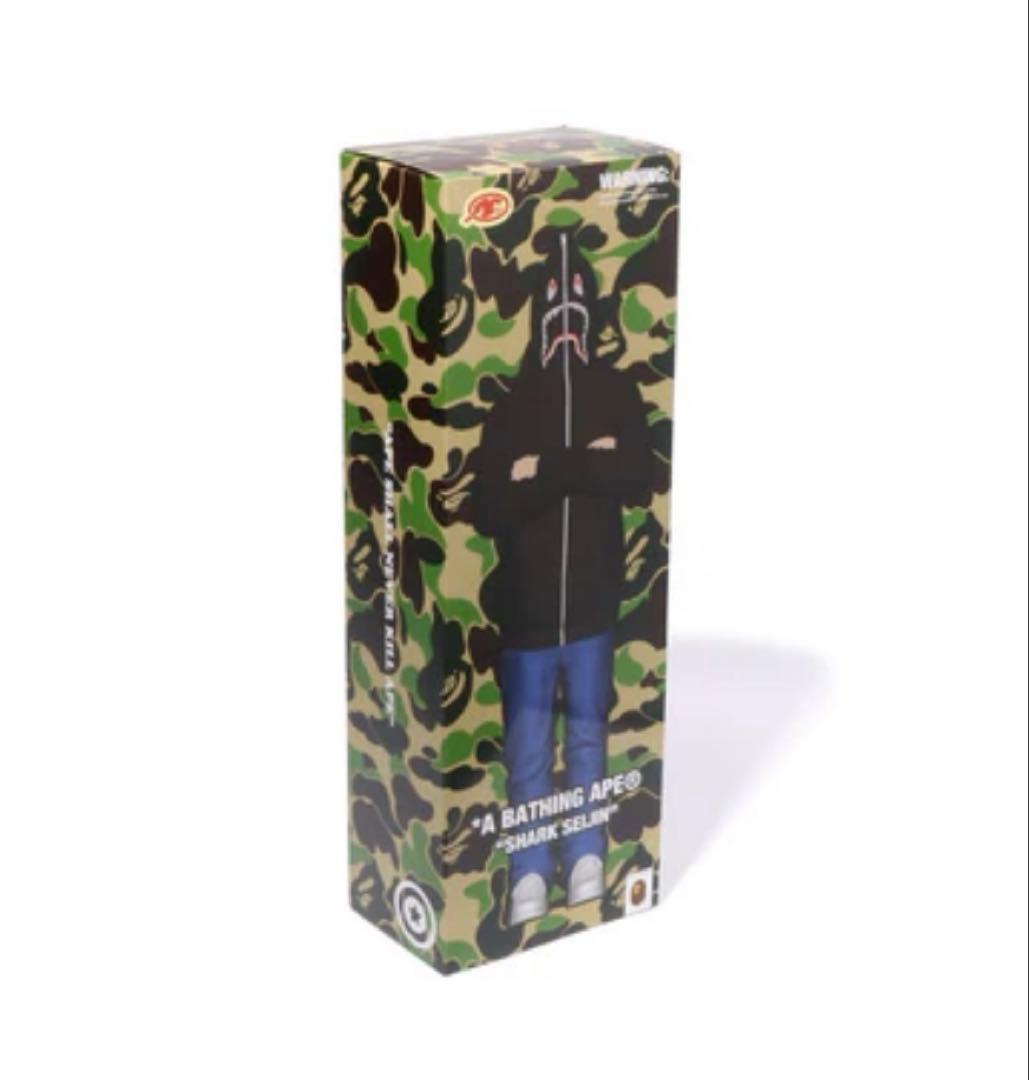 その他 A BATHING APE 2ND SHARK FIGURES (BLACK)