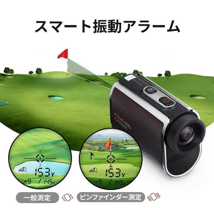 【新品】ファインキャディ　J300　ブラウン　ケース付