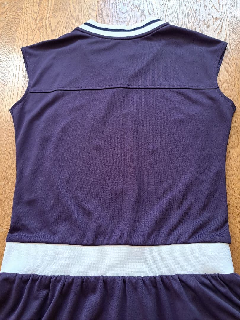 ☆美品☆FILAフィラ テニスウェア M ワンピース/ サンバイザー