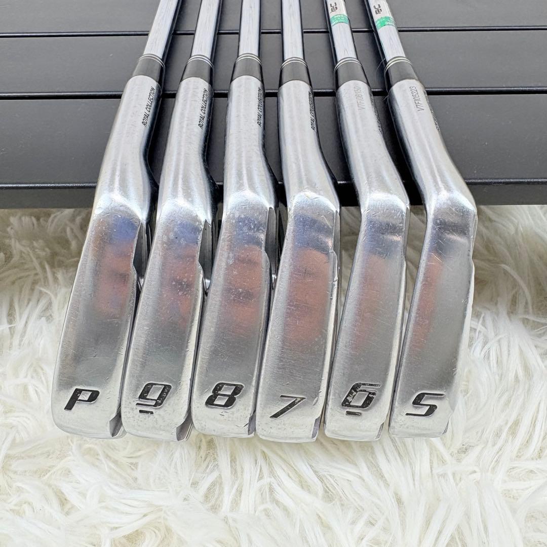 ロイヤルコレクション BBD V7 メンズアイアンセット 6本 ゴルフ 地クラブ