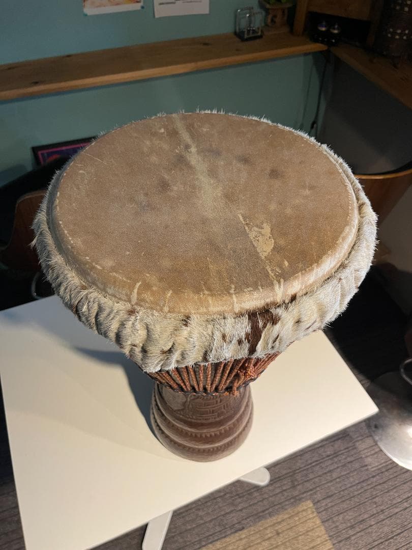 ジェンベ、ジャンベ、Djembe,DOMAカスタム、コートジボワール胴