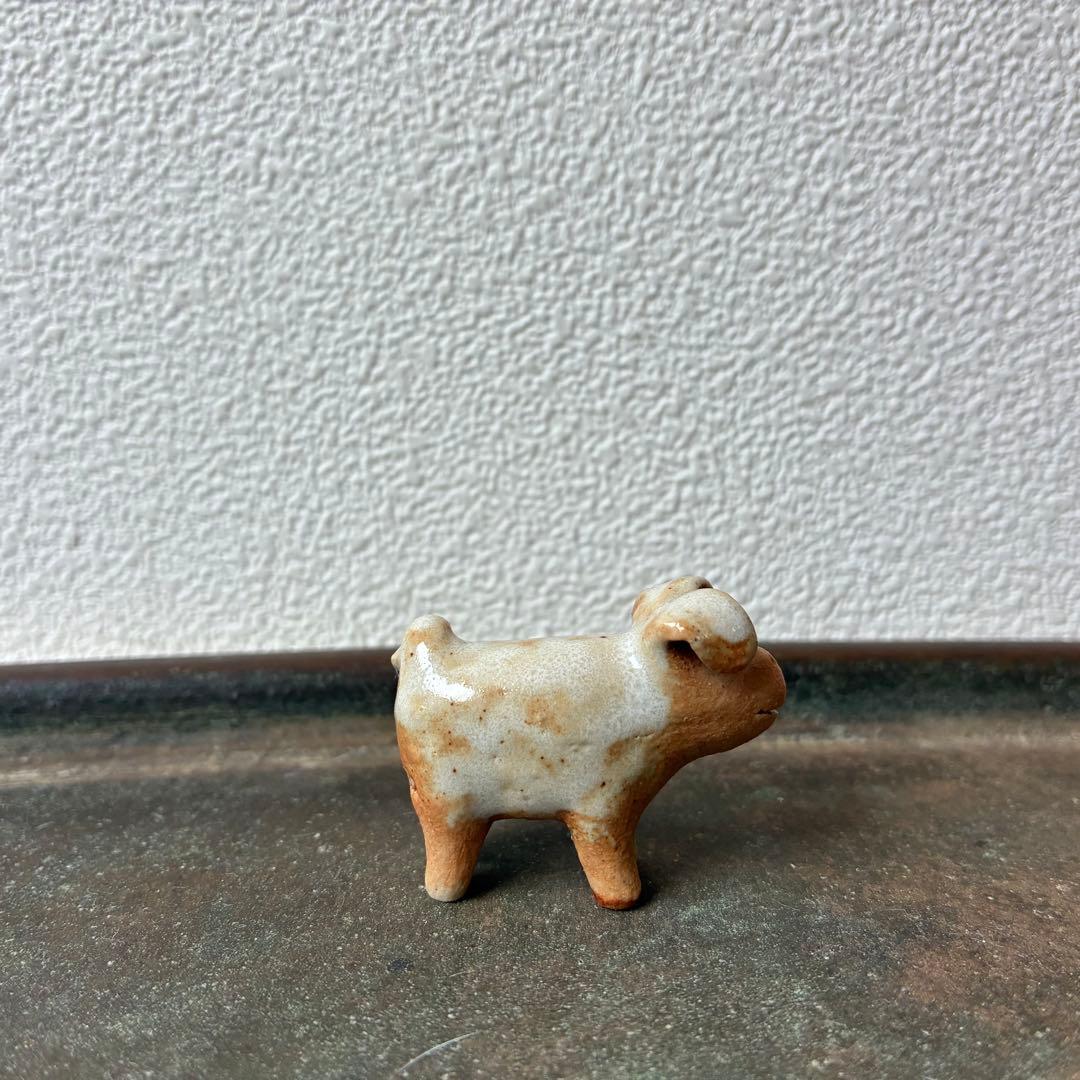 Rutebo ルーテボ フィギュア 小さなブタさん 北欧ビンテージ