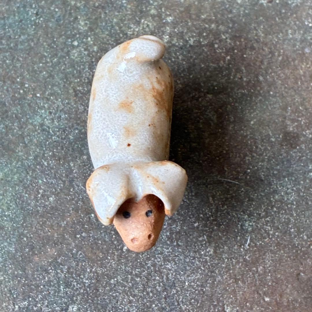 Rutebo ルーテボ フィギュア 小さなブタさん 北欧ビンテージ