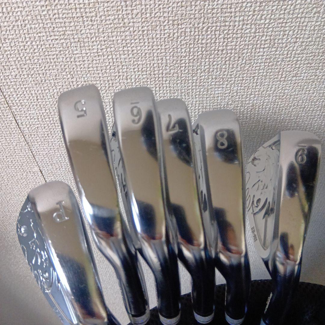 【美品】EMILID BAHAMA ゴルフクラブ 9本・キャディバッグ付き