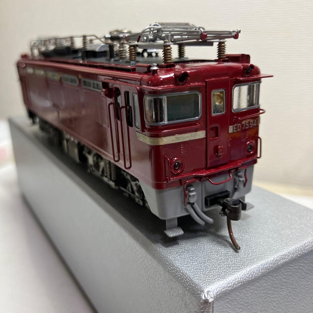 HOゲージ　カツミED75 真鍮製