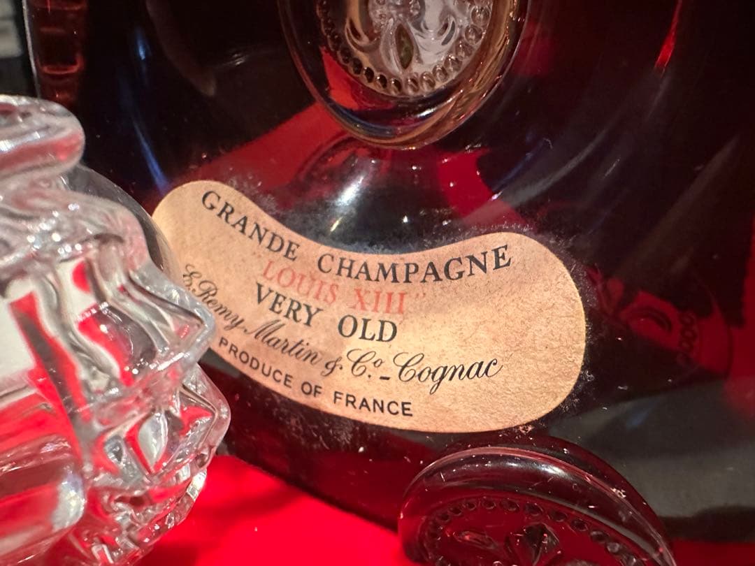 レミーマルタン ルイ13世 グランド・シャンパーニュ バカラボトル 未開栓