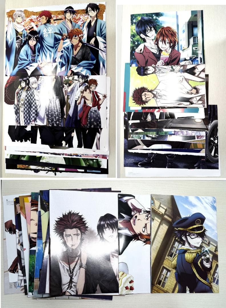 アニメ K 雑誌 付録 ポスター 切り抜き ピンナップ 大量セット