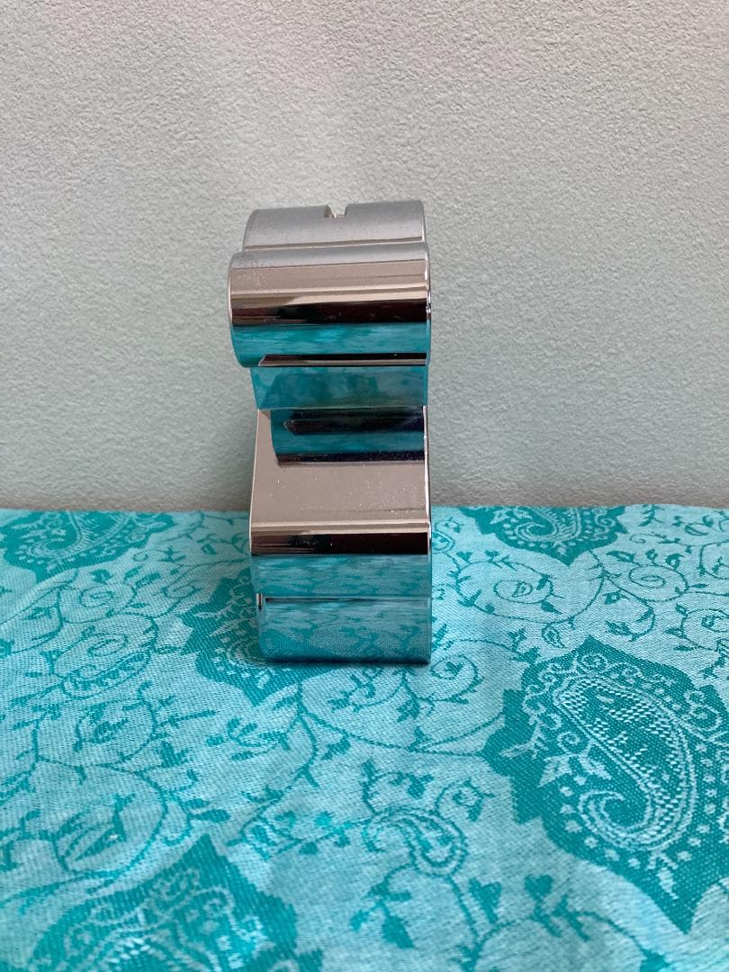 TOUS 貯金箱 クマ型 金属 フィギュア シルバー