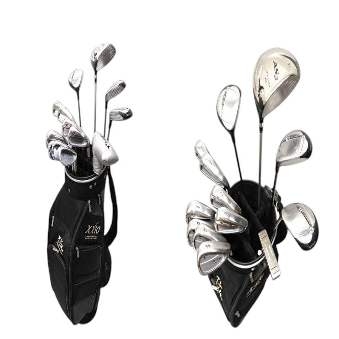 初心者おすすめ HI-BRIDメンズゴルフクラブ13本セット キャディバッグ付♪