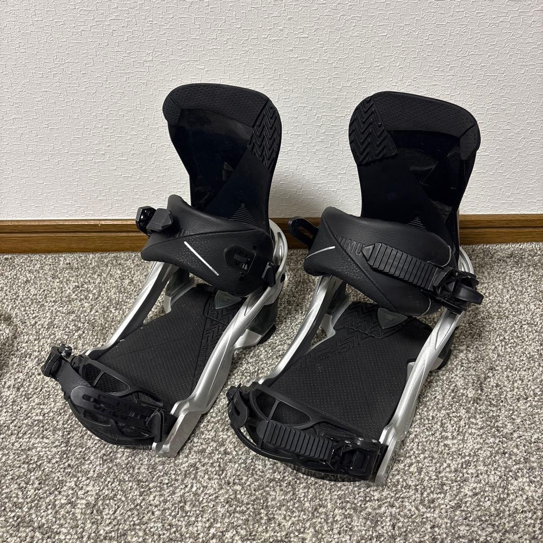 サロモン SALOMON ビンディング アリバイ ALIBI メタリックグレー