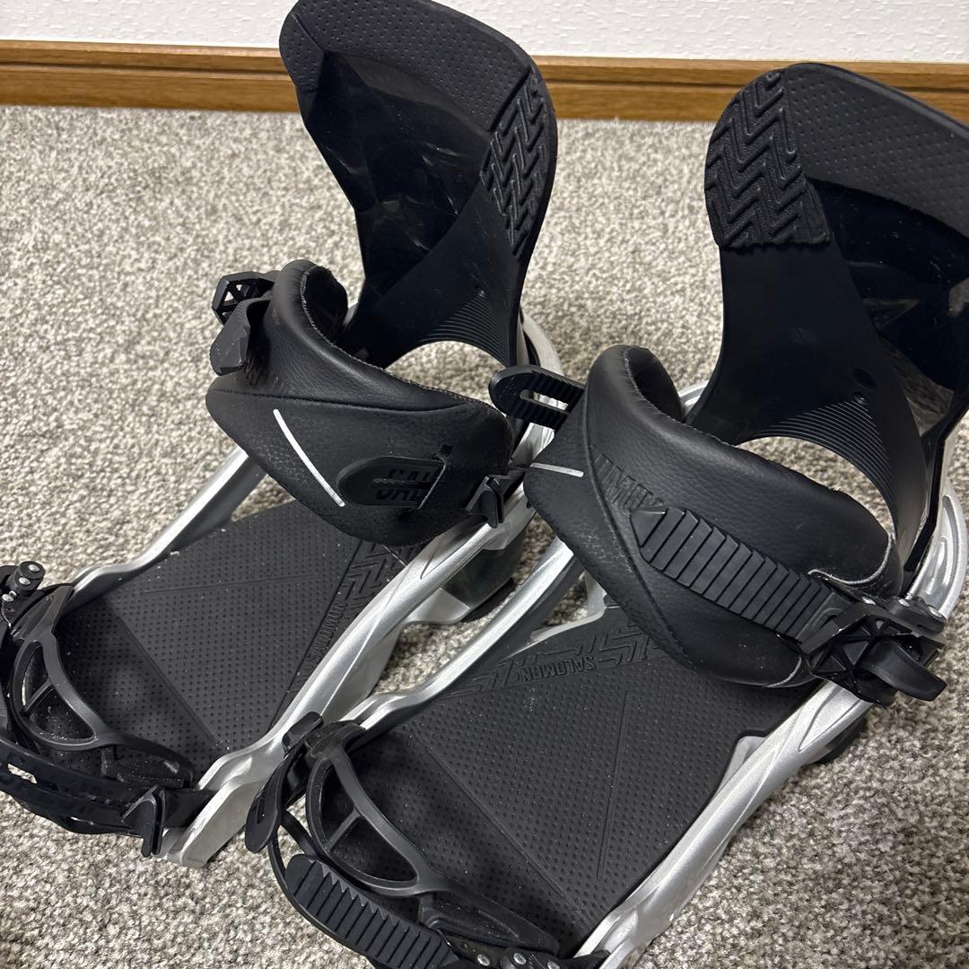 サロモン SALOMON ビンディング アリバイ ALIBI メタリックグレー