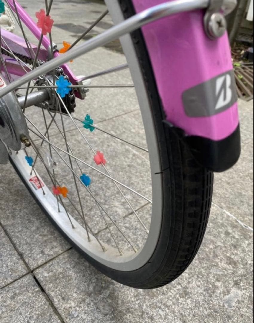 エコパル　ブリヂストン　22インチ　自転車