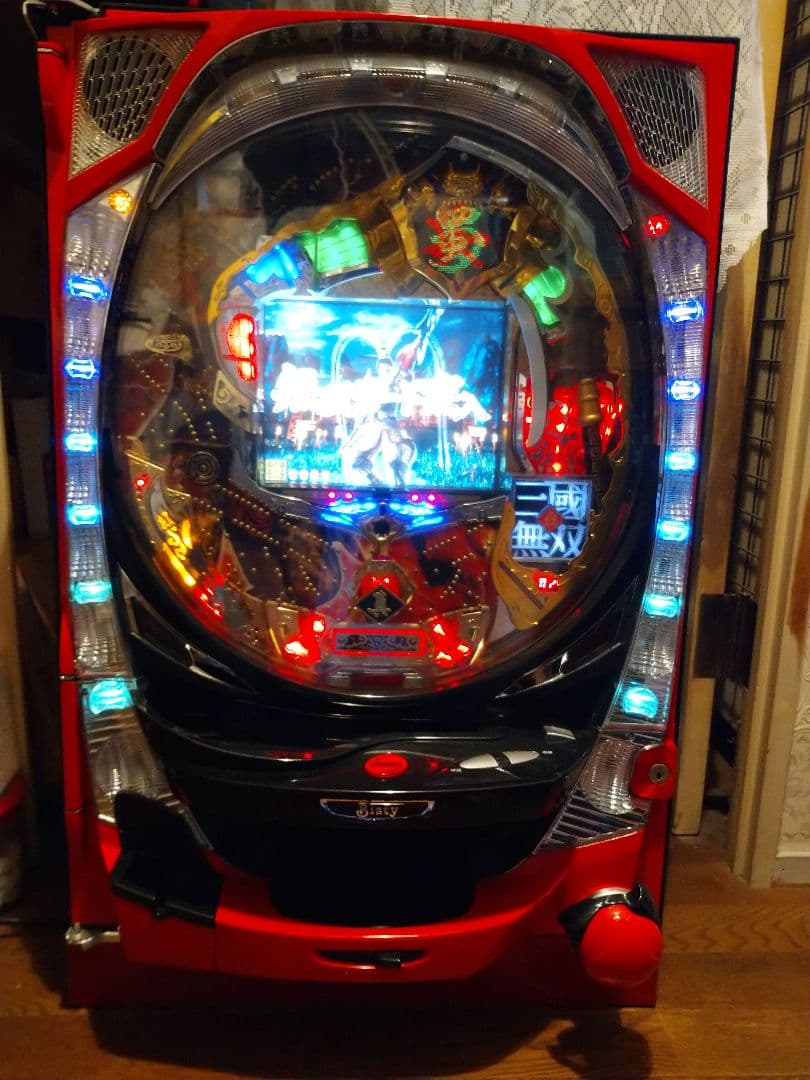 パチンコ実機■ビスティ◆真・三國無双◆循環◆送料込・引取り可◆保留可変付◆レトロ