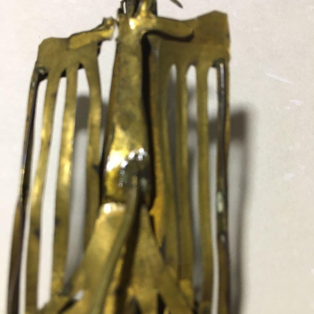 清国　満州旗人　髪飾り　簪子