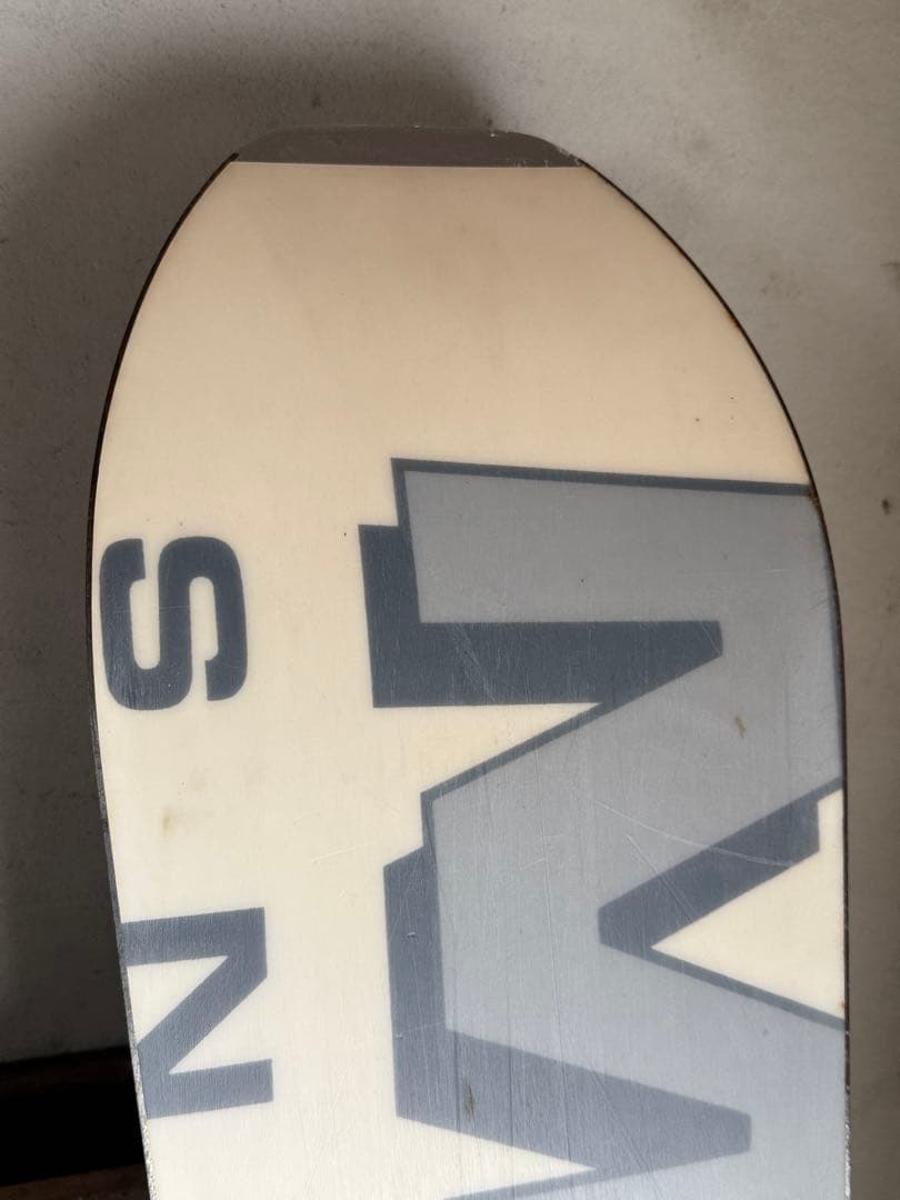 MOSS スノーボード グレー模様