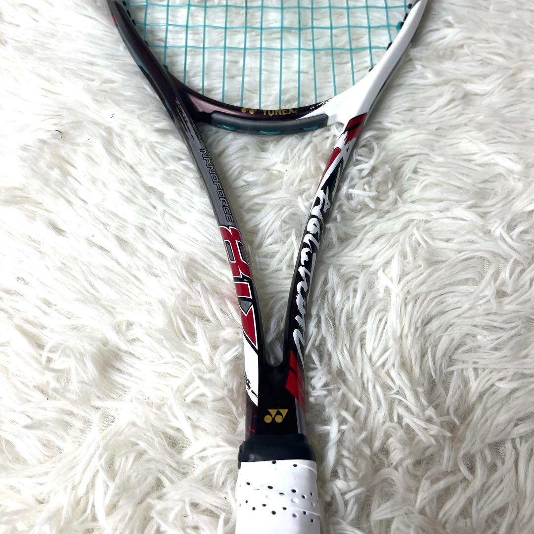 【美品】 ヨネックス ナノフォース8v REV UL2 ソフトテニスラケット