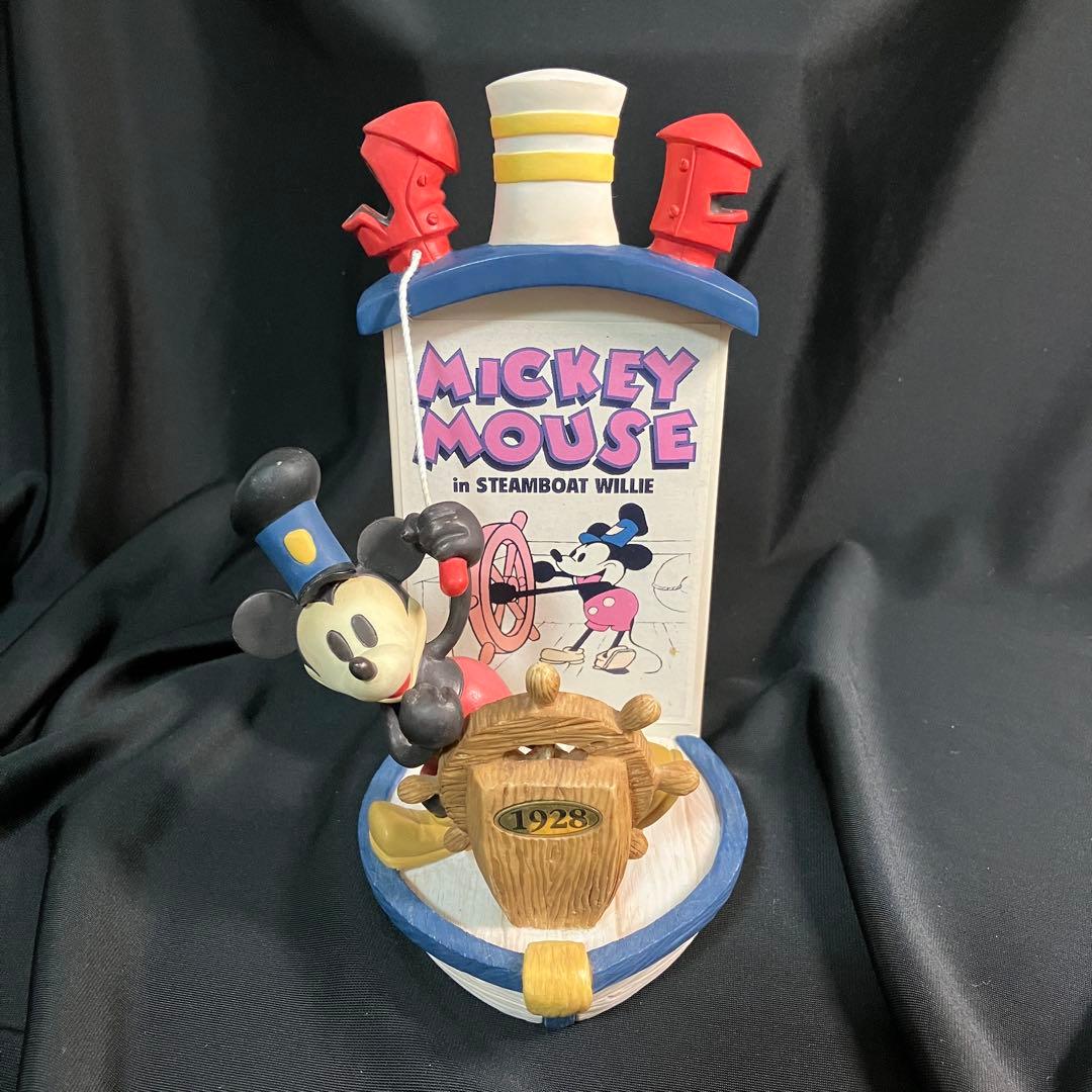 【匿名配送/希少】Disney/エネスコ/ミッキーマウス/蒸気船ウィリー1928