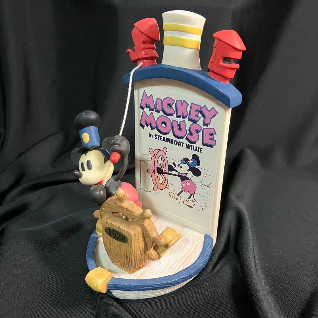 【匿名配送/希少】Disney/エネスコ/ミッキーマウス/蒸気船ウィリー1928